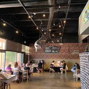 Socially distanced feasting!! :)