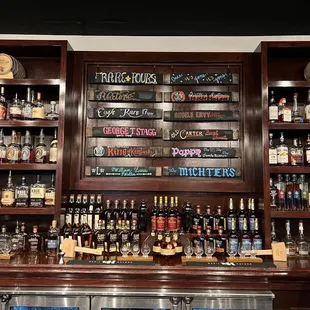 The bar