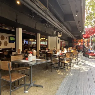 Outside patio