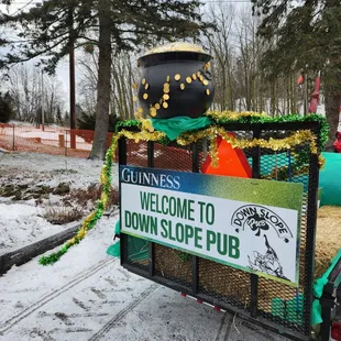 St. Patrick's Day Float.