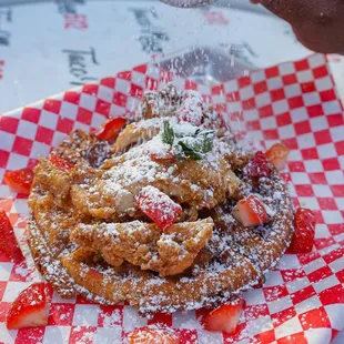 Cajjun Chicken &amp; Waffles