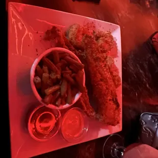 fish and chips, fish, seafood, food