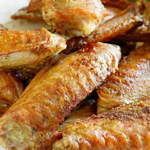 Fried turkey wings