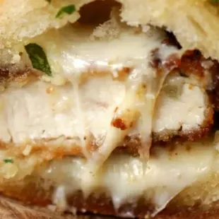 Fried chicken biscuits wraps