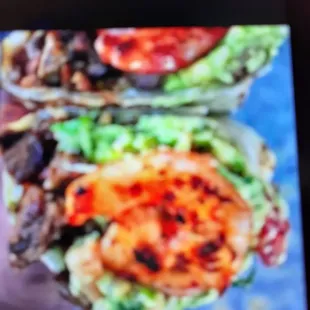 Steak &amp; shrimp taco