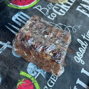 Homemade Turtle Brownie