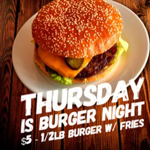 a burger on a plate