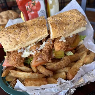 Catfish Po Boy