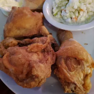 The famous broasted chicken