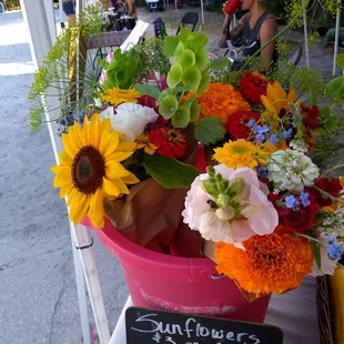 They grow amazing flowers! Wow.