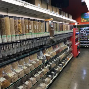Bulk foods save you money!
