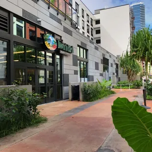 Relax in the Paseo breezway.