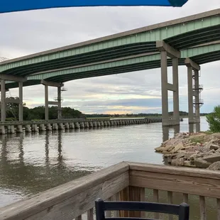 View from deck, awesome location!