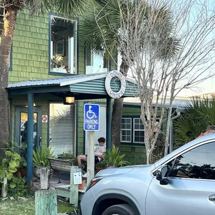 Exterior of location