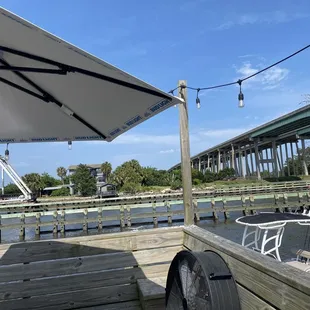 Deck area