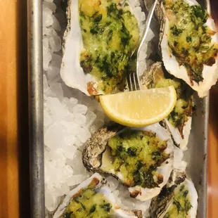 Oysters Rockefeller