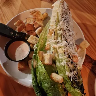 Grilled Caesar Salad