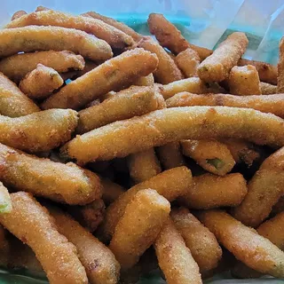 Onion Battered Green Beans