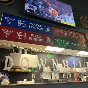 Bar area