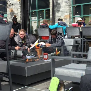 Looks like an inviting fireside seat, doesn't it?