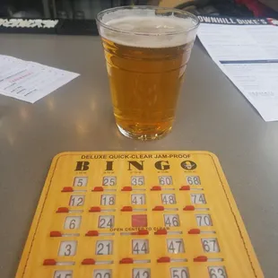 Bingo and beer with family and friends at Downhill Duke's. What could be better on a Thursday in Copper Mountain?