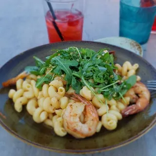 Spicy Prawn Mac and Cheese**