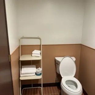 This is the bath that looks like a hospital bathroom