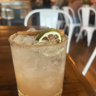 Cinnamon cranberry sour