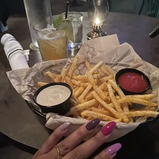 Aioli French fries