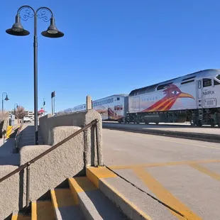 Rail Runner at the Downtown Albuquerque Station