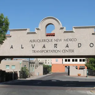 The Downtown Albuquerque Station is located directly behind the historic Alvarado Transportation Center