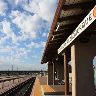 Downtown Albuquerque Rail Runner Station Platform