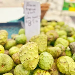 Excited to find these Mãng Cầu (Custard Apples!)  | www.moniquedao.com