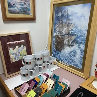 Downtown Art Center gift shop items