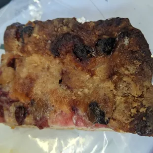 Cherry coffee cake