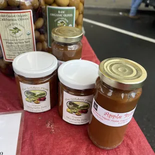 Mirabelle jam + apple butter