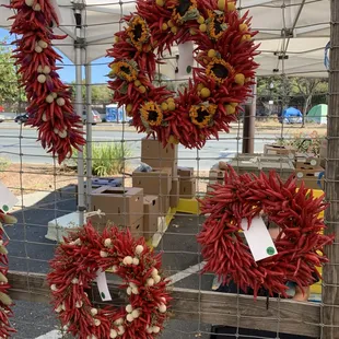 Spicy Holiday Wreaths from Full Belly Farm