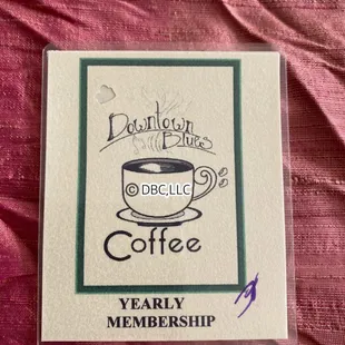 Get our new monthly and yearly memberships! Go to:
DowntownBluesCoffee.com