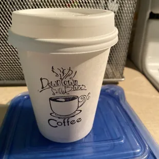 Custom stamped cups.