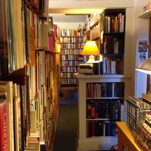 Loved the feel of this store. Like an old time bookstore before all of the chains took over. Organized really well