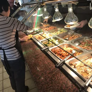 sushi and sashimi, interior