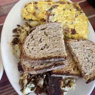 Western omelette.