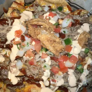 nachos, food