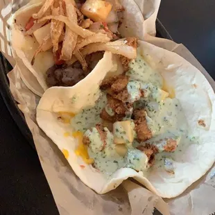 Fried Chicken Taco