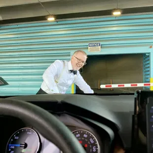 Damn, that is one great looking retired guy, who built the best carwash in TX