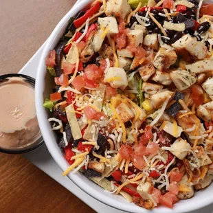 a bowl of salad