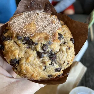 Cinnamon Chocolate Chip Muffin