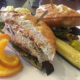 Chicken Salad Sandwich Lunch
