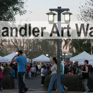 Monthly Art Walks in the downtown square every third Friday of the Month