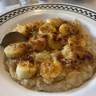 Creme banana brûlée